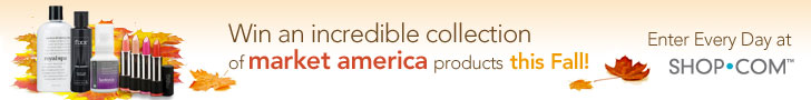 Win and incredible collection of Market America products this Fall.